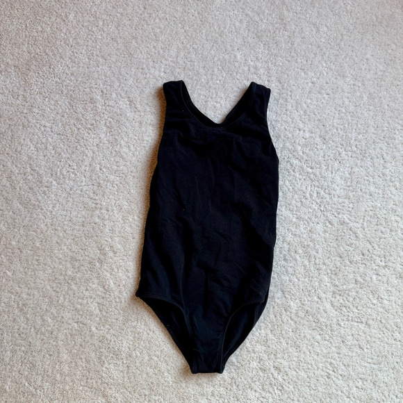 Danz N Motion Children's Black Leotard, Child XL - Picture 1 of 2